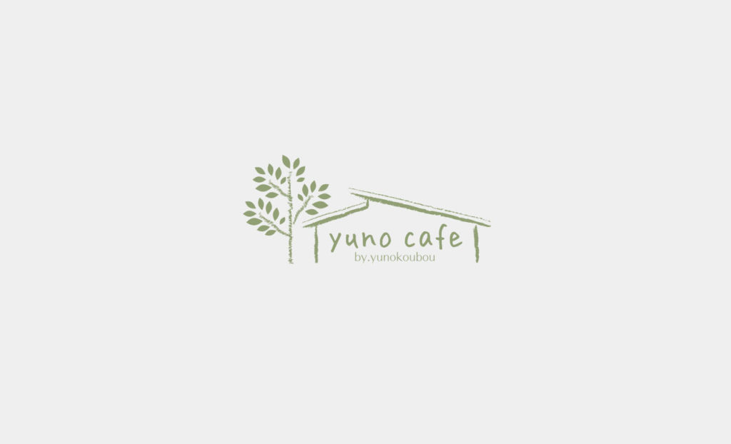 yuno cafe ロゴデザイン